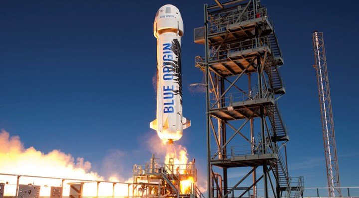 Blue Origin, Aynı Roketi Yedi Kez Uzaya Göndererek Yeniden Kullanılabilirlik Rekoru Kırdı