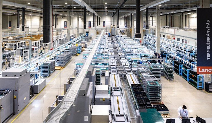Lenovo Avrupa'daki ilk şirket içi üretim tesisini Macaristan'ın Ullo şehrinde açıyor!