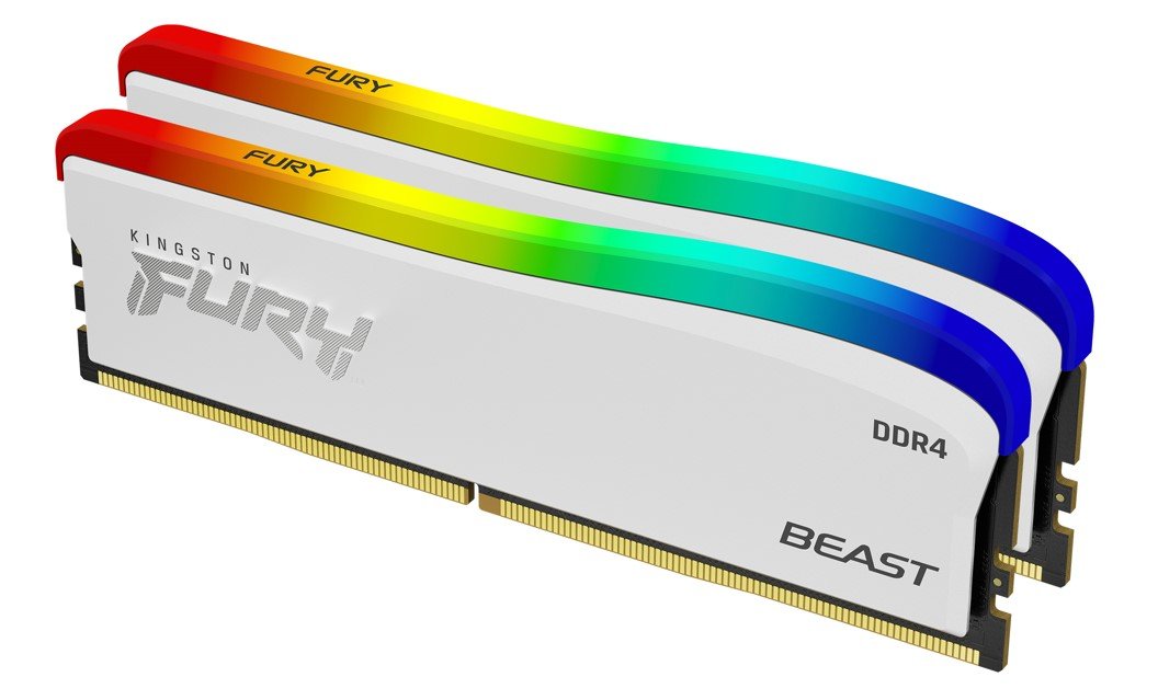 Kingston FURY Yeni Özel Sürüm RGB DDR4'ü Piyasaya Sürüyor